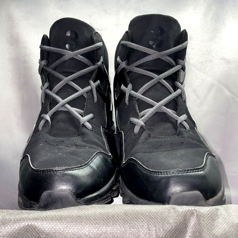 JOOMRA High Top Lace Up Sneakers Men's Black Size 48 EUR US 13-14 Casual Shoes - Picture 6 of 10
